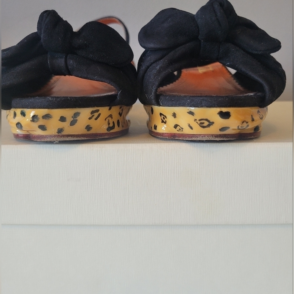 Charlotte Olympia Panthera Wedges, VGUC, Size 5.5 - Picture 5 of 13